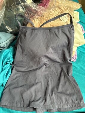 aerie Dark Gray Lightweight Pullover Top